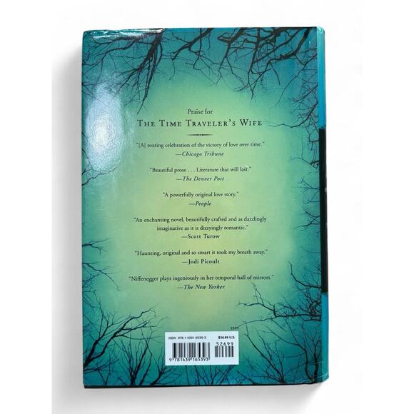 Her Fearful Symmetry Author of The Time Traveler's- Hardcover Book Fiction - Picture 4 of 9